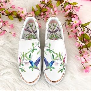 NIB TED BAKER Hummingbird Slip-on Sneakers